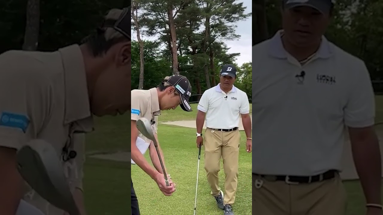 【必見】激スピンは上げて下ろすだけで打てる！ #ゴルフレッスン #アプローチ #宮里優作