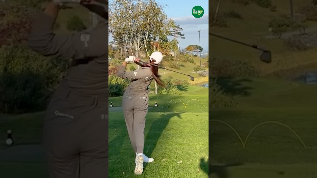 날씨도 멤버도 골프장컨디션도 좋았던 #골프클럽Q 🫢🥰 | KLPGA 유현주(Hyunju Yoo) @_hyunju.__ #응원릴레이2024