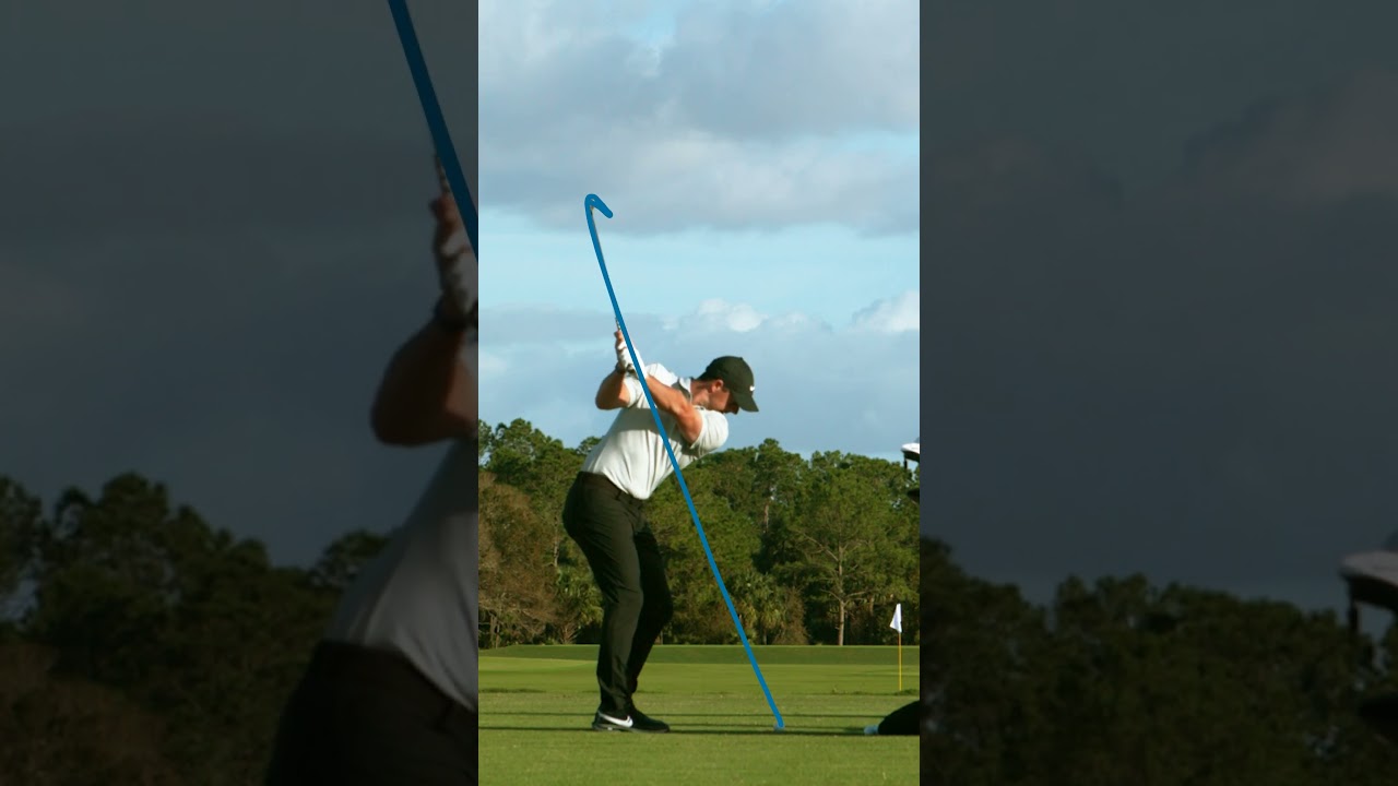 Rory McIlroy's mesmerizing swing tracer. #TaylorMade #shorts