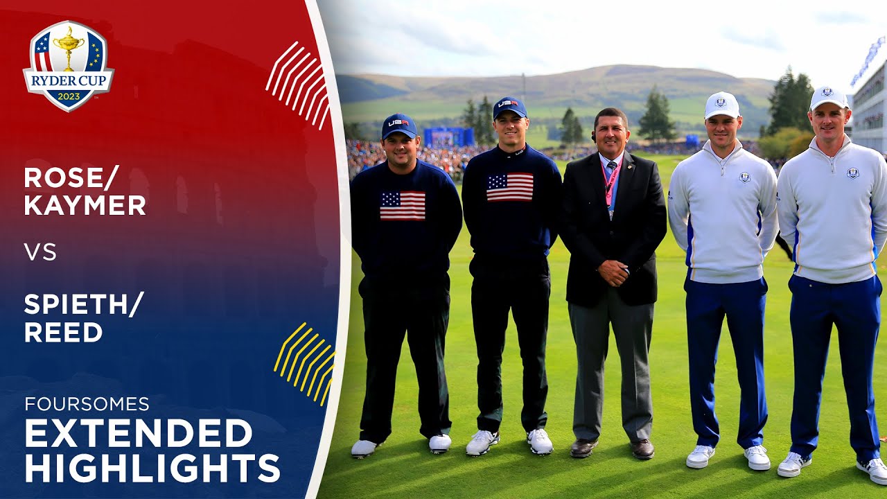 Rose & Kaymer vs Spieth & Reed | Extended Highlights | 2014 Ryder Cup