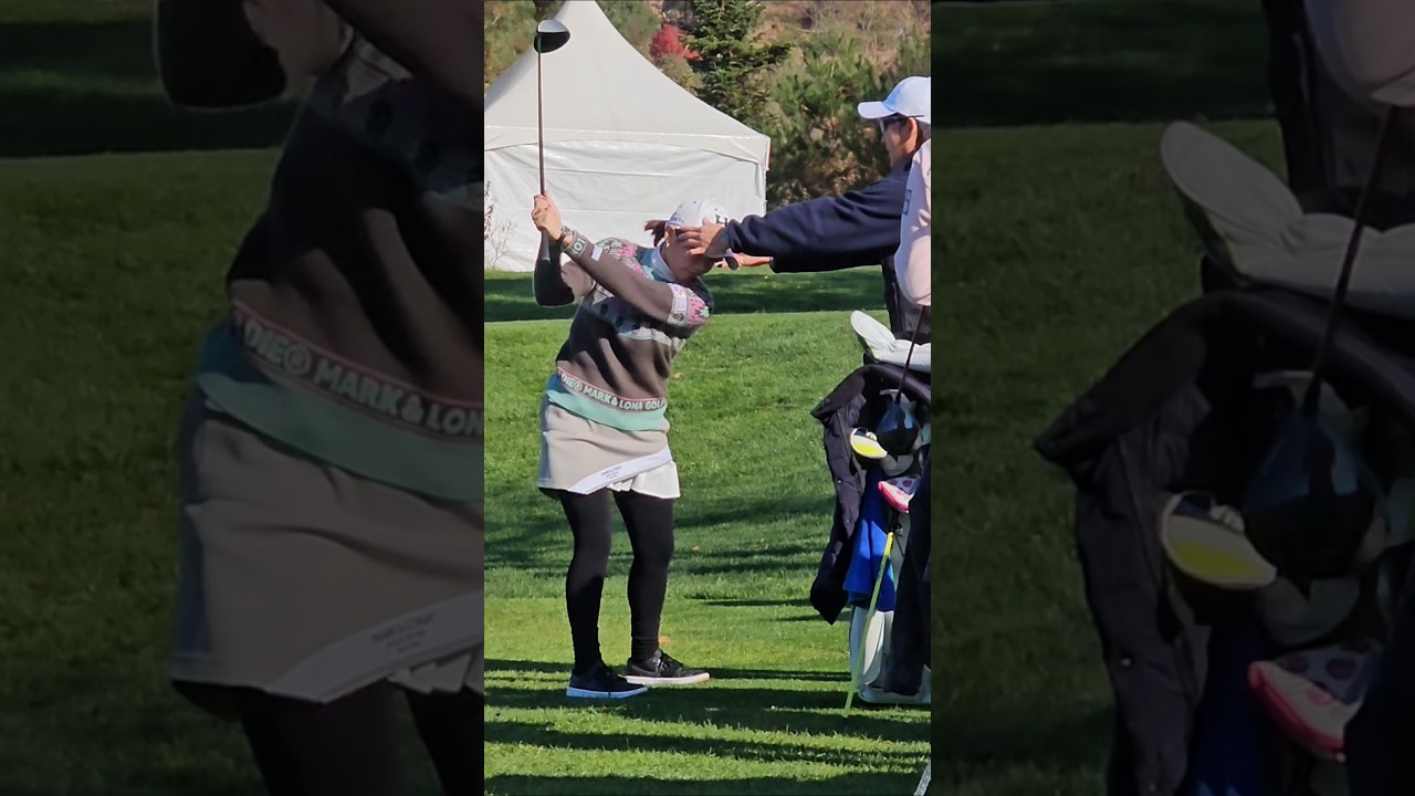 이보미, 꽁냥꽁냥~ ❤️ ♥️ ❤️ 캐디가 신랑이면 좋은 이유...