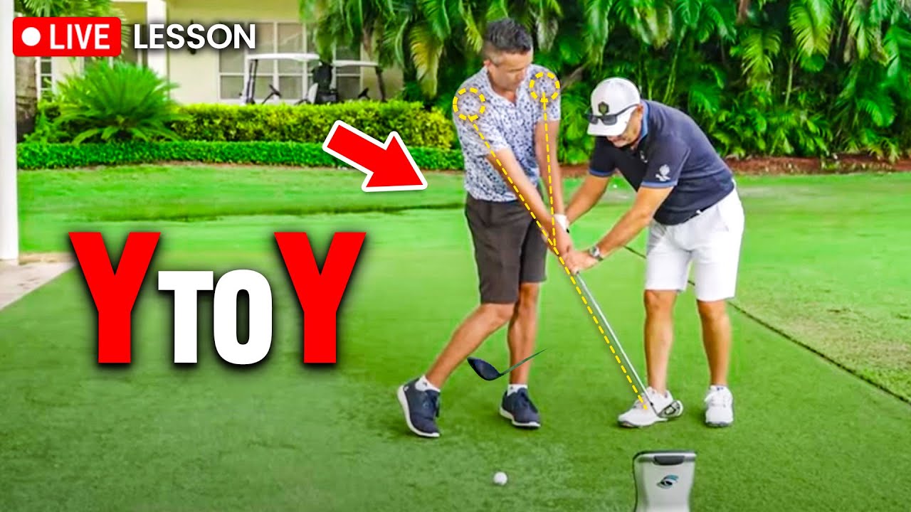 Jack Nicklaus & Phil Mickelson's Former Coach Gives Amateur A Lesson (Live!)