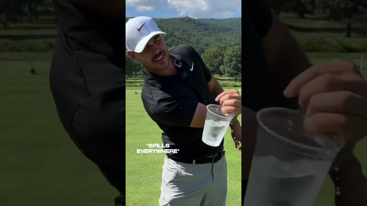 Definitely did not see that coming 😮 #shorts #golf #BrooksKoepka #LIVGolf