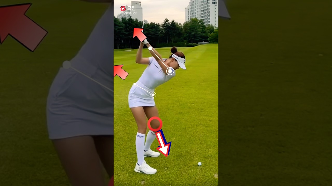 공이 감사 편지라도 쓸 것 같아.. KLPGA 유현주프로 아이언샷