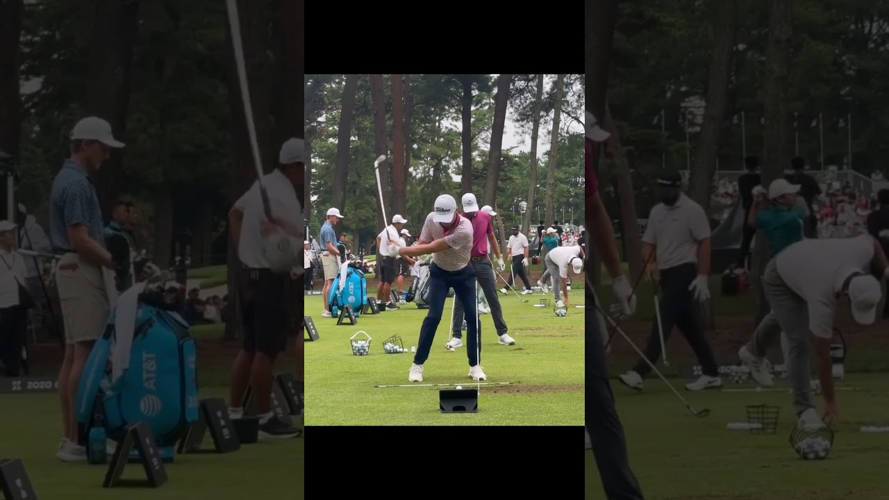 저스틴 토마스 아이언 슬로우모션. #golf