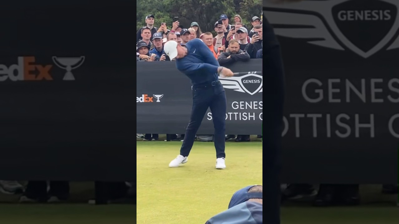 Rory mcilroy swing😍 Sub and like golfers❤️ #golfswing #golf #rorymcilroy