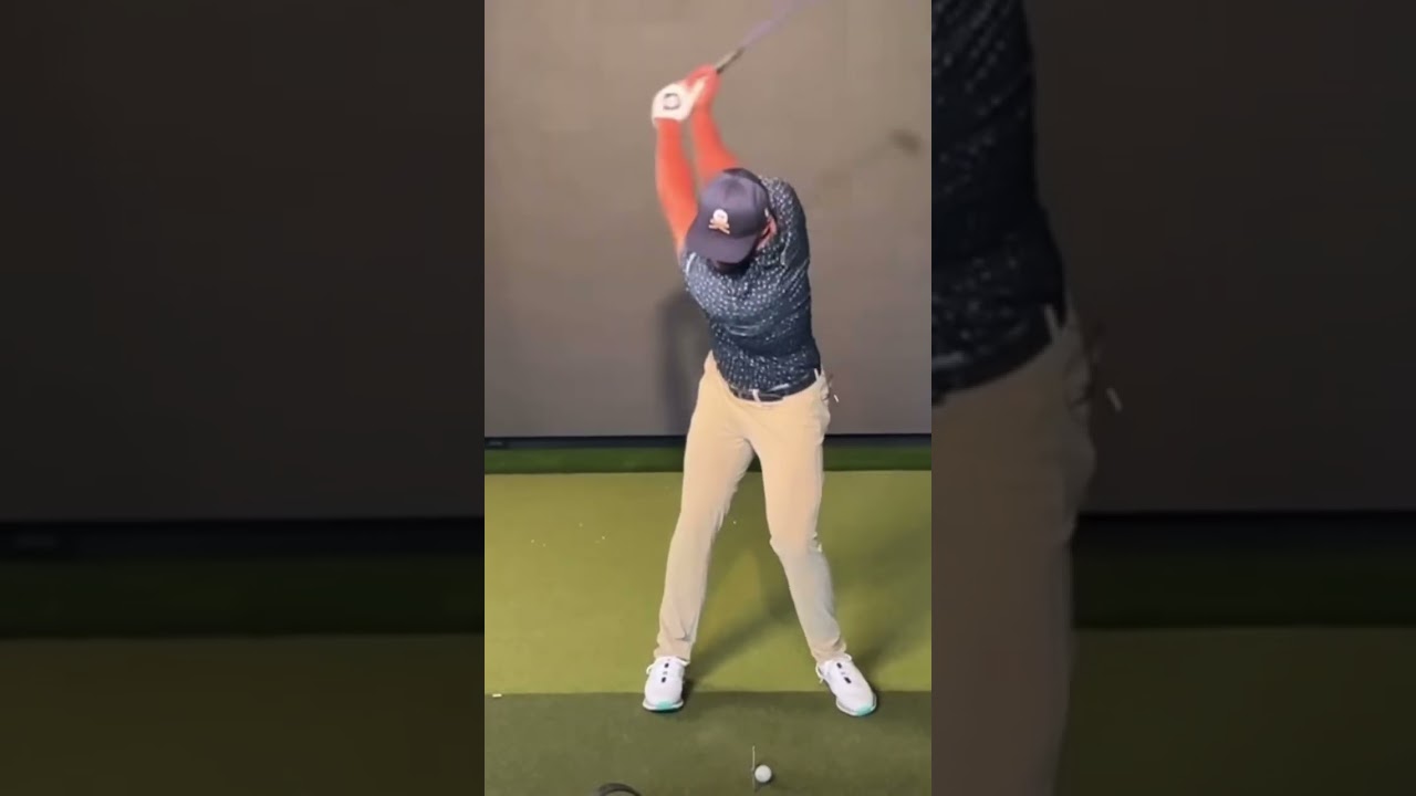 Bryson Dechambeau Iron Swing Slow Motion FO