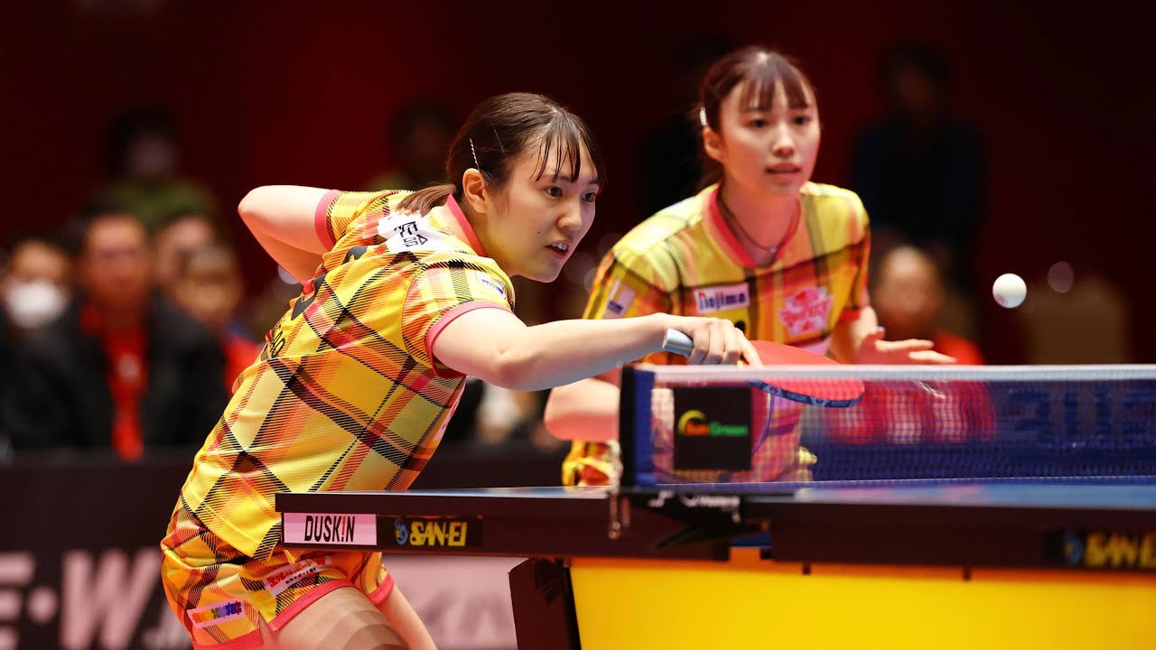 笹尾明日香 スーパープレー＆ヒロインインタビュー 京都カグヤライズ vs 日本生命レッドエルフ ノジマTリーグ2024-2025 2024年11月29日 KBSホール【卓球 Tリーグ公式】