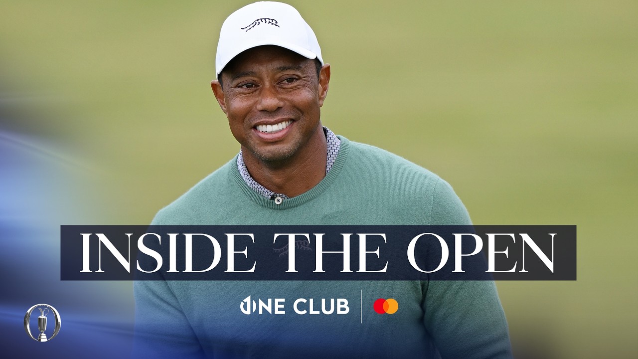 Tiger Woods' first look at Royal Troon and Scottie Scheffler aims for the clouds 😂 | Inside The Open
