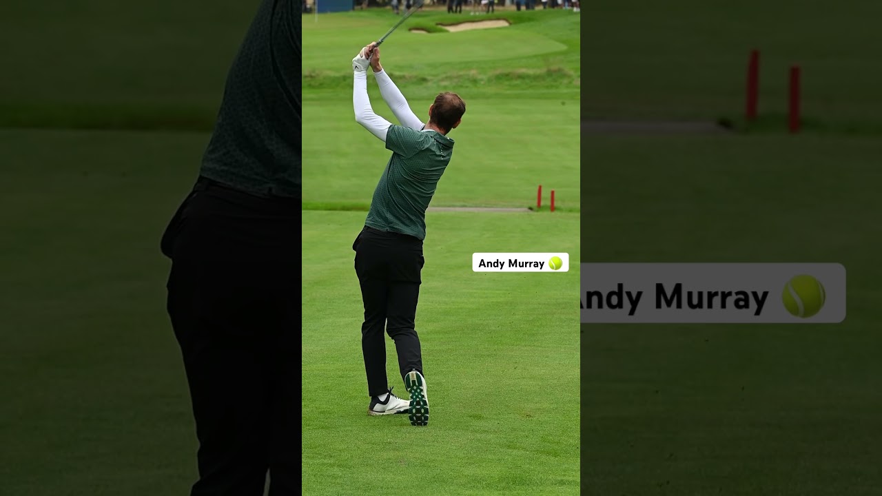 Andy Murray’s golf swing ⛳️