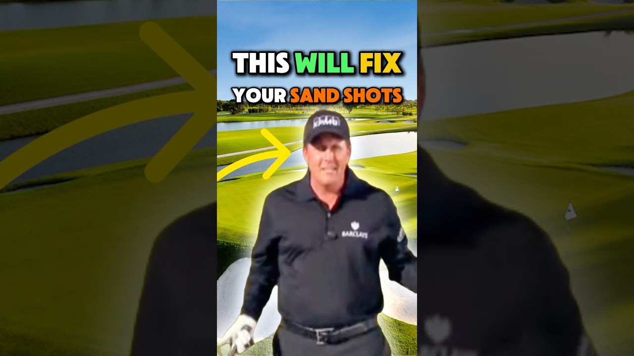 Phil Mickelson FIXES Your Sand Shot in 30 Seconds! 🏌️‍♂️💥 | The Ultimate Bunker Tip