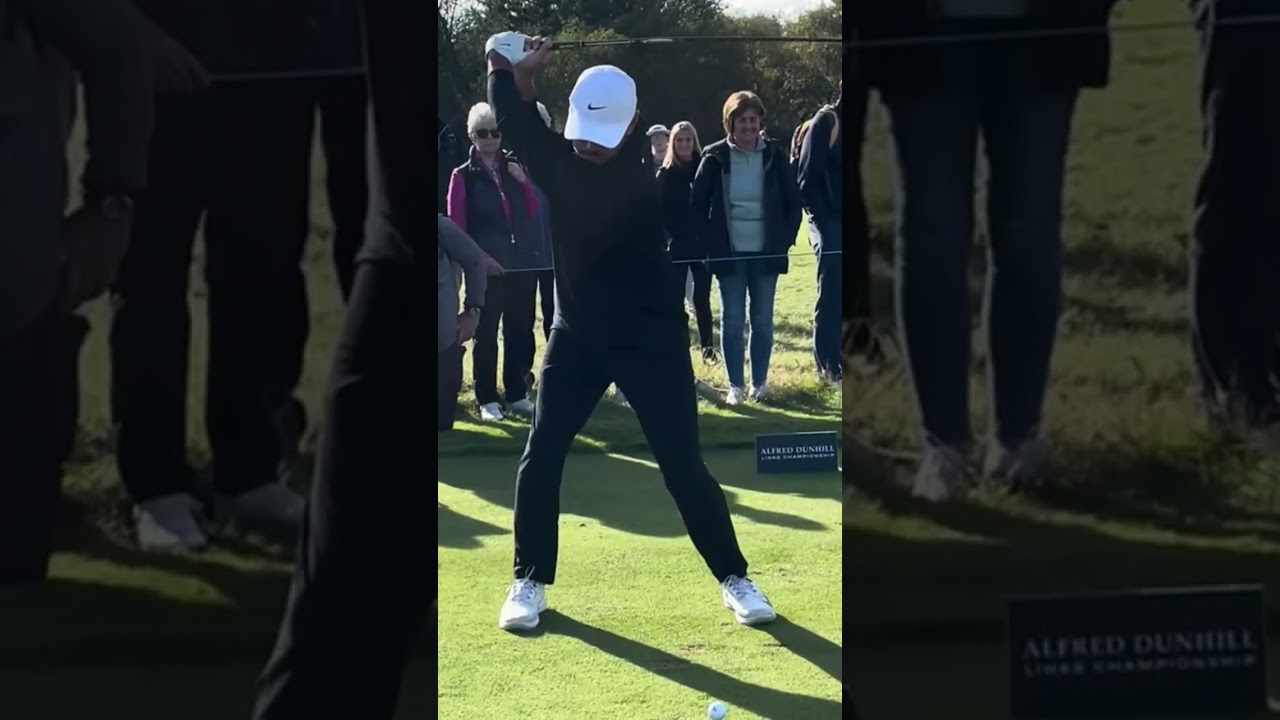 Brooks Koepka Driver Swing Face On 2024