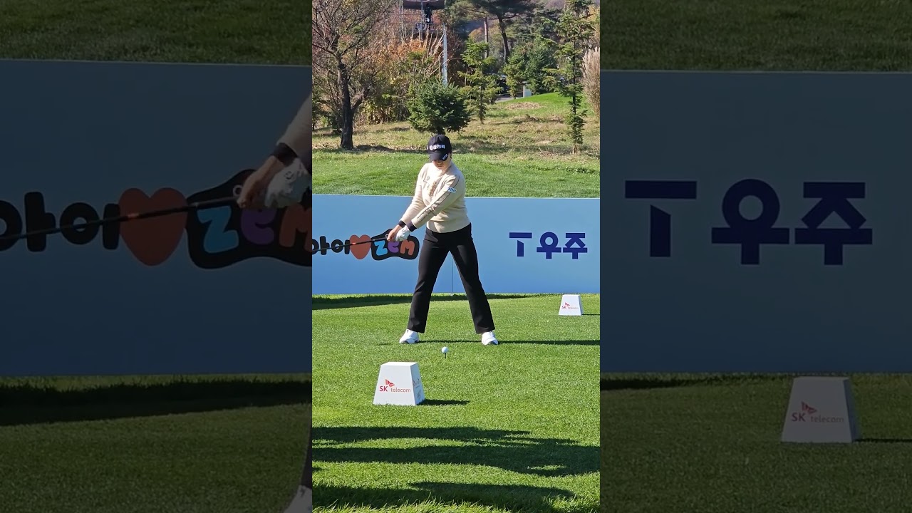 우승할줄 알았어 #klpga #골프스윙 #골프레슨 #드라이버스윙 #마다솜