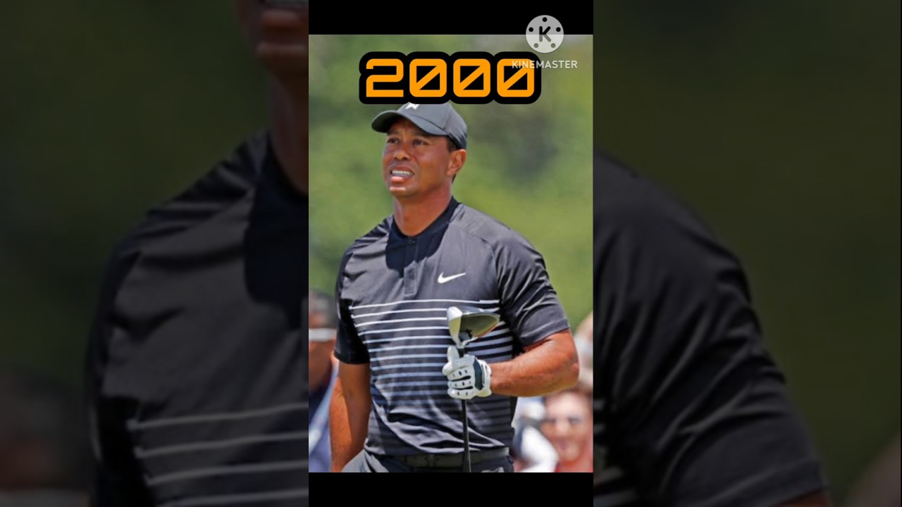 ⛳TIGER WOODS EVOLUTION#tigerwoods #nike #golf #tiger #golfing #golfer #golflife #golfswing #fitness