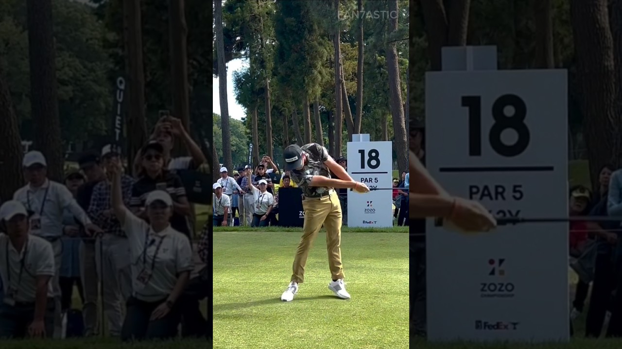 PGA Rickie Fowler Driver Swing & Slow Motion Golf Lesson