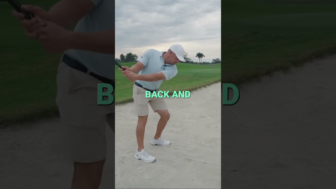 Bryson DeChambeau’s drill to improve ball striking 🏌️ #golfshorts #golftips #golflesson