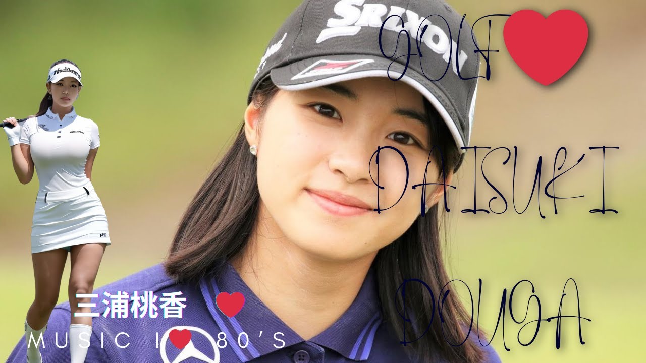ゴルフ大好き動画　三浦桃香編