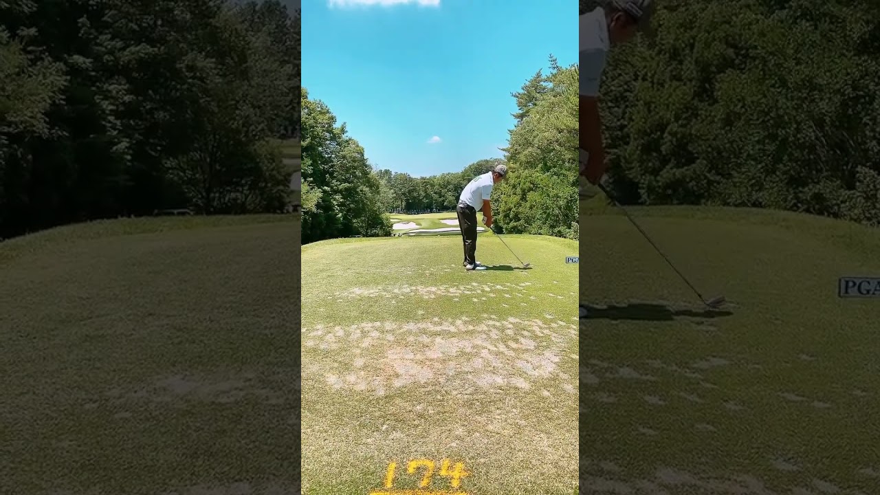 #池田勇太 プロ　第91回日本プロゴルフ選手権大会 2024 予選2日目　2024/7/5 #golf #ゴルフ #日本プロゴルフ選手権 #志野 OUT4番 #ティーショット #ショートホール