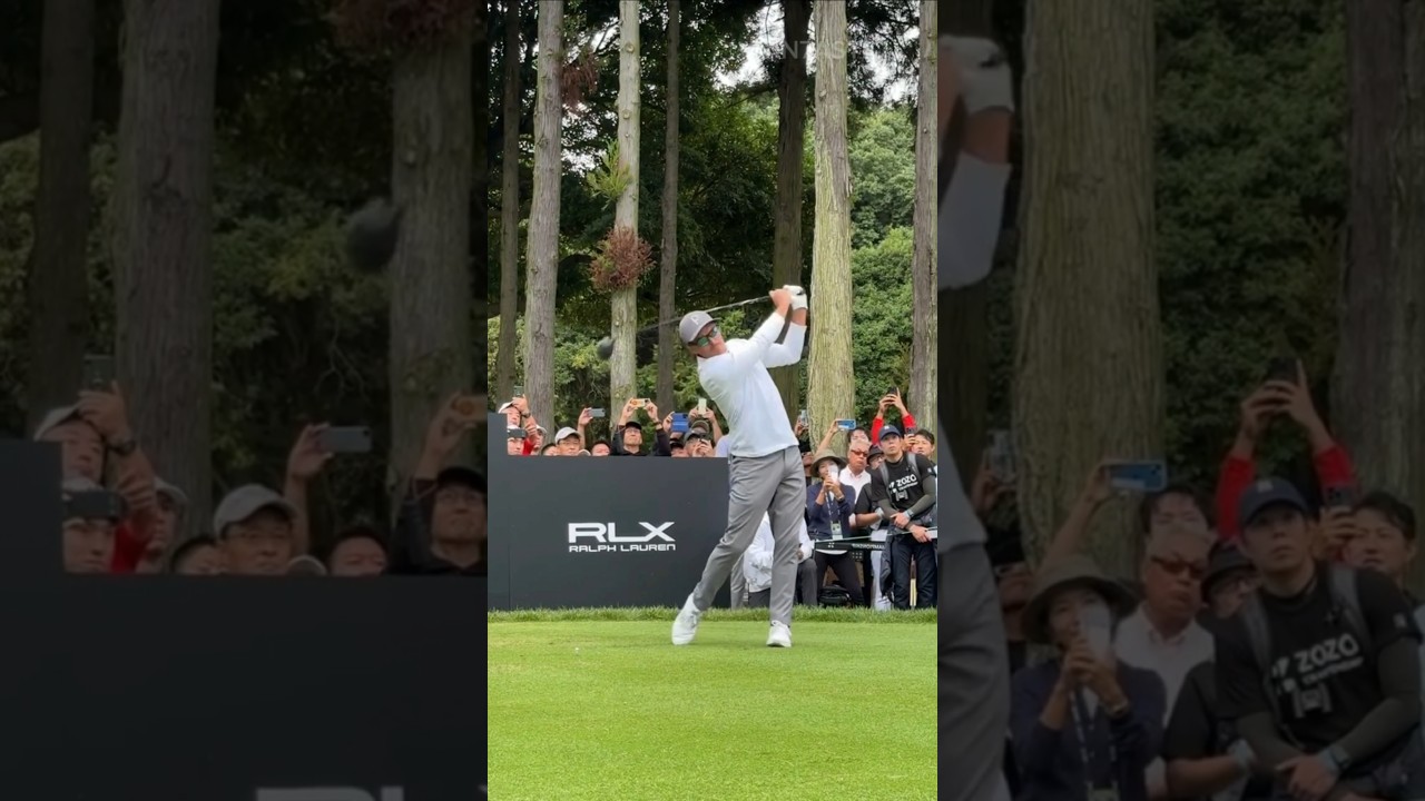 Rickie Fowler / Xander Schauffele / Minwoo Lee / Golf Driver Swing