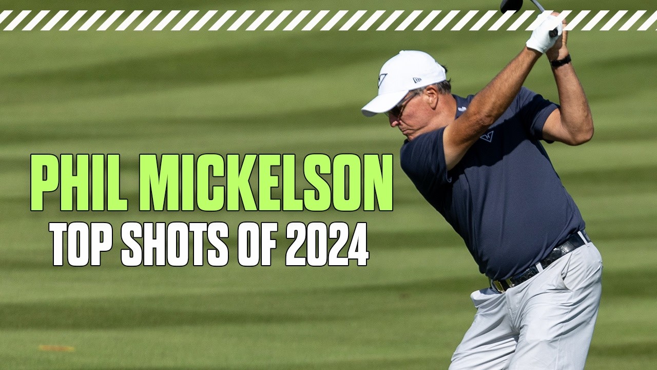 Best Of: Phil Mickelson's Top Shots of 2024