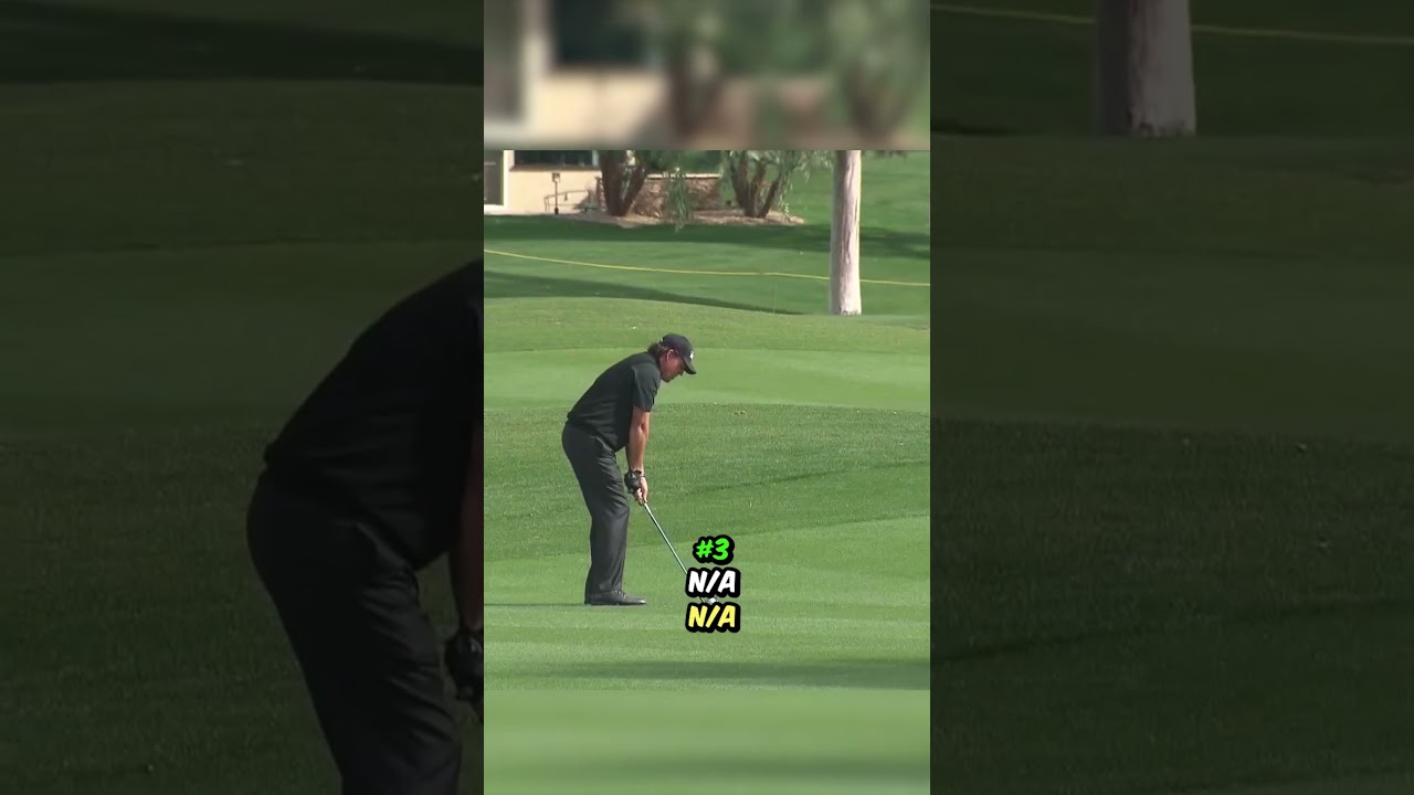 Top 5 Greatest Phil Mickelson Shots! #shorts