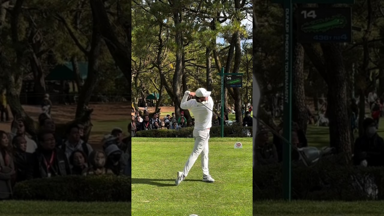 PGA Brooks Koepka Driver Swing & Slow Motion Golf lesson