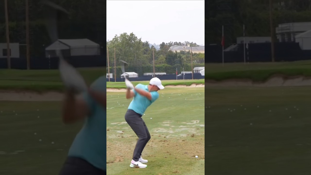 PGA Rory Mcilroy Driver Swing & Slow Motion Golf Lesson