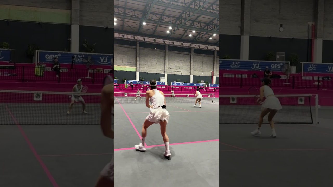 ハイレベルすぎる女子ダブルス【#shorts】