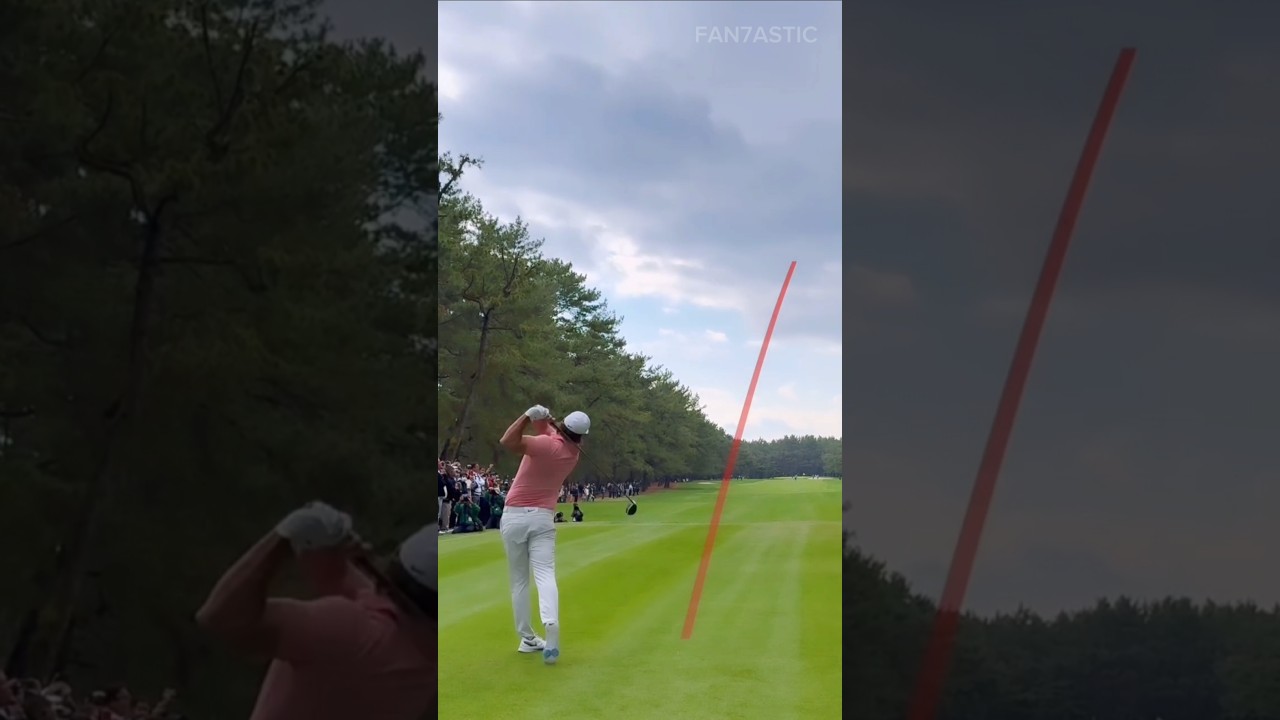 Wyndham Clark / Brooks Koepka / Matsuyama Hideki / Golf Driver Swing