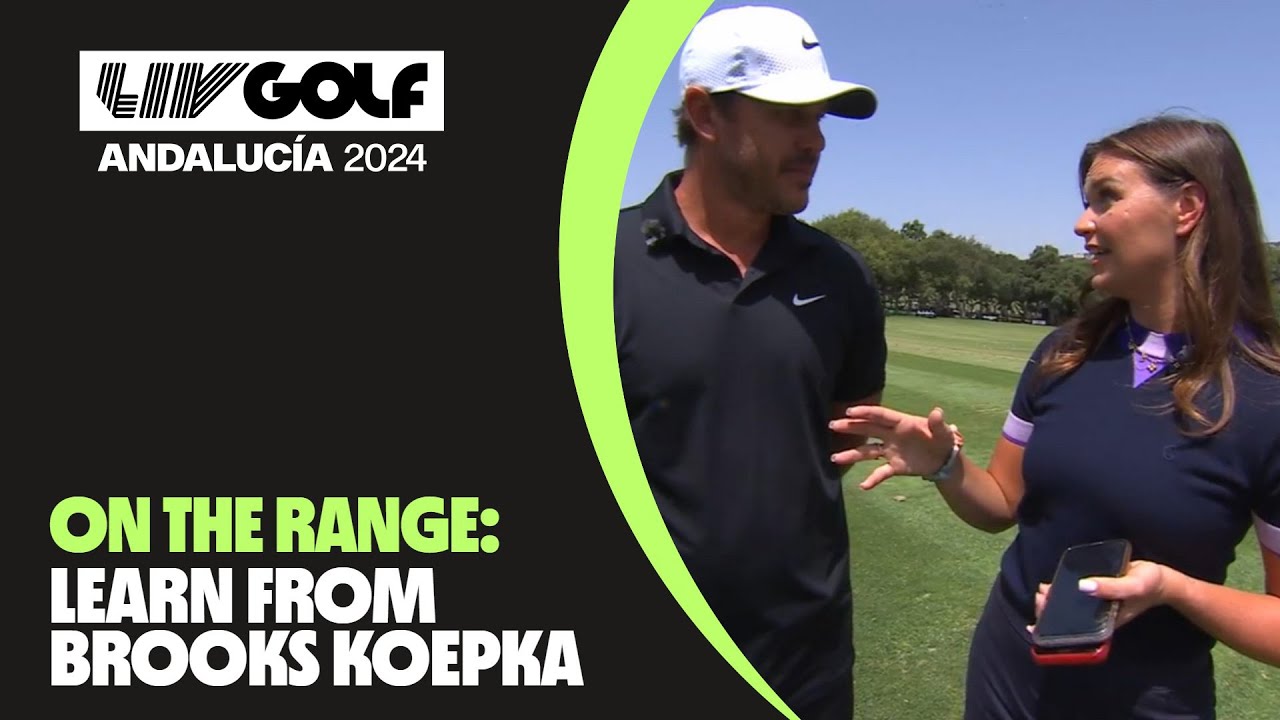 On The Range: 5-Time Major Champ Brooks Koepka's Driving Secrets | LIV Golf Andalucía