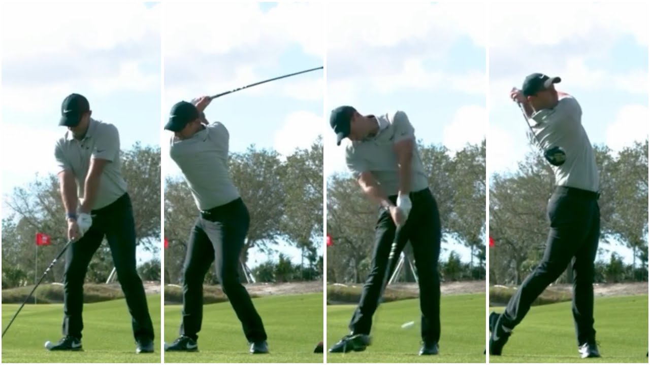 Rory Mcilroy Driver Swing Super Slowmotion
