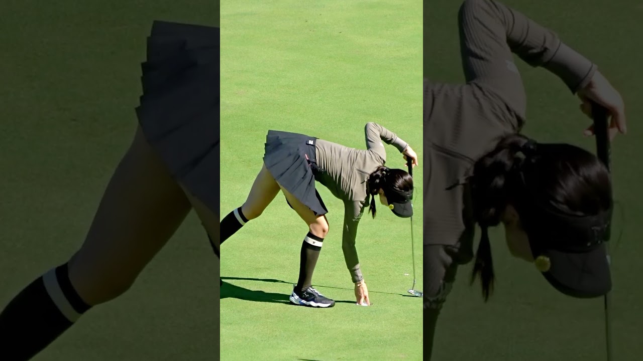 아쉬운 버디 펏. #안신애 프로. #골프 #golf (구독은 좋아요)