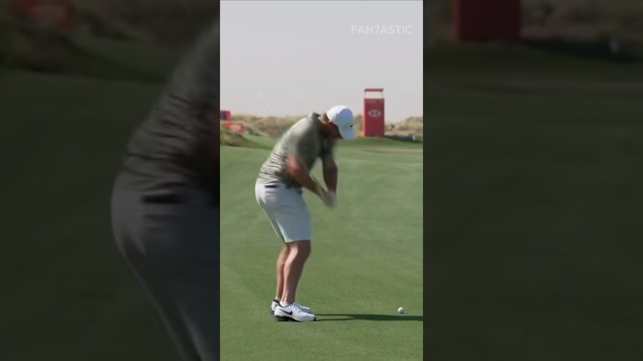PGA Rory Mcilroy Iron Swing & Slow Motion Golf Lesson