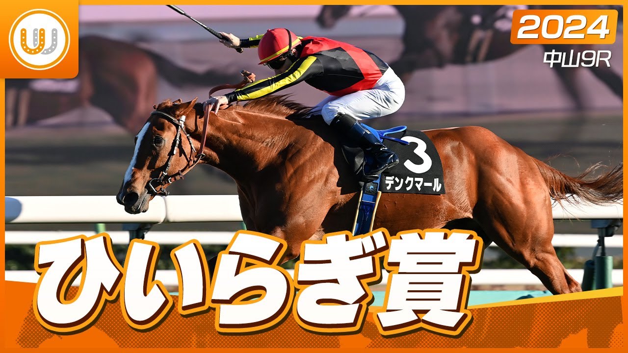 【レース映像】中山9R ひいらぎ賞｜デンクマール（C.ルメール）｜ウイニング競馬