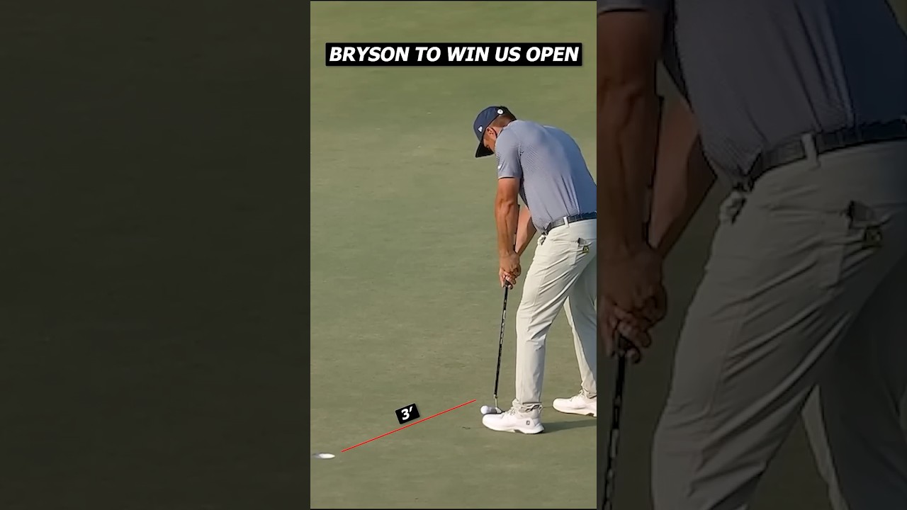 Bryson Dechambeau SHUTS DOWN Rory at the 2024 US Open ☠️ #shorts