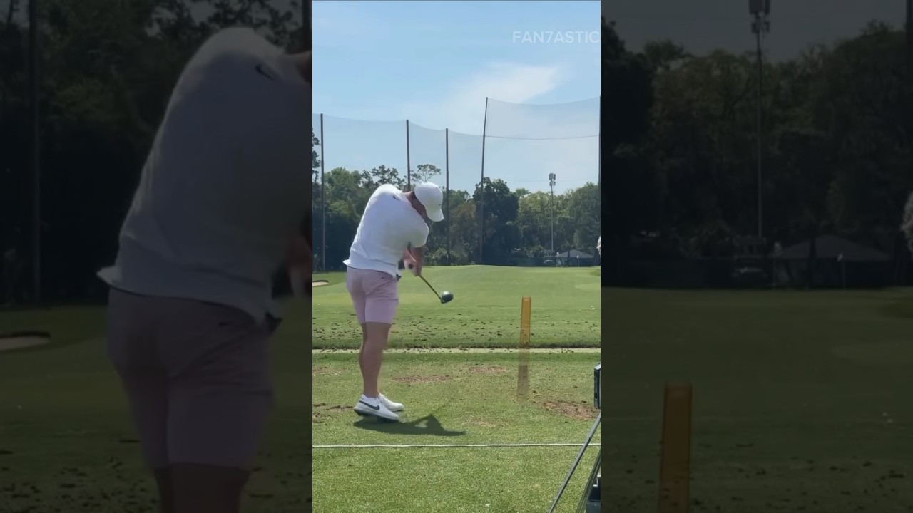 PGA Rory Mcilroy Driver Swing & Slow Motion Golf Lesson