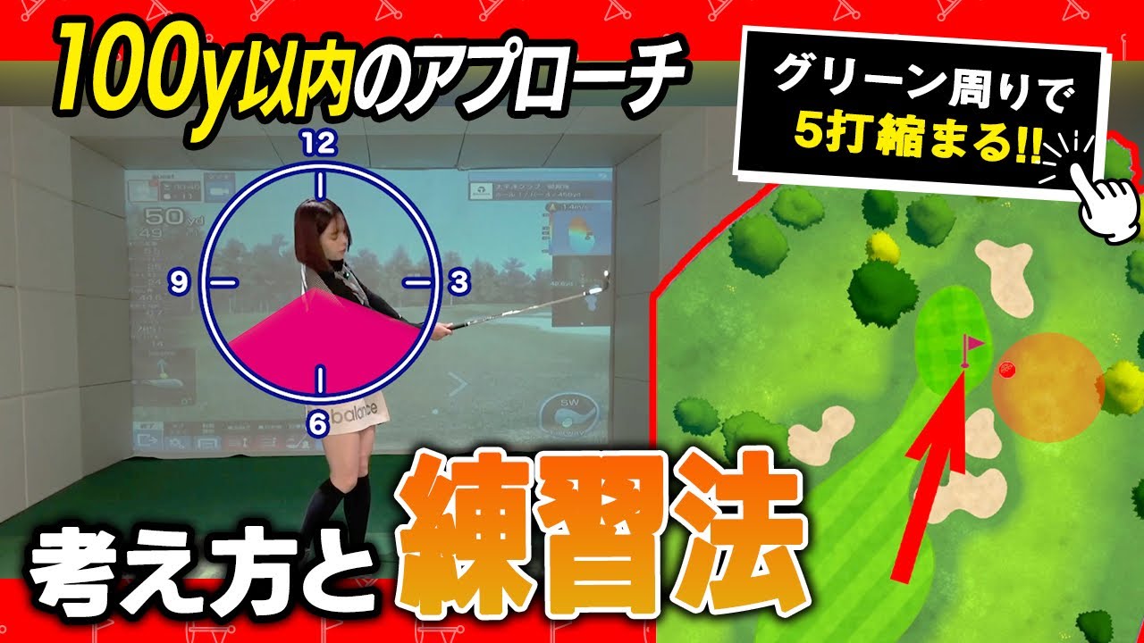 【ウェッジは1本でいい】プロや上級者のゴルフが簡単に見える理由が判明！アプローチの基本は振り幅と狙う場所！