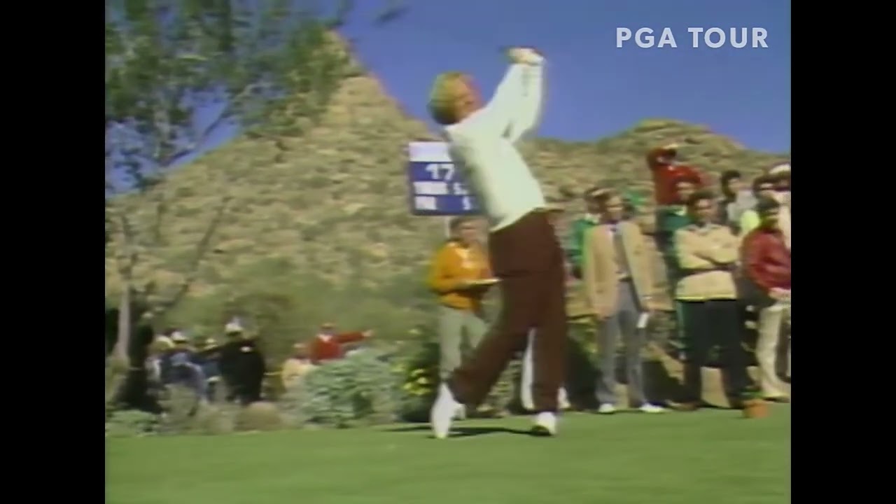 Jack Nicklaus Swing in 1983 Skins Game