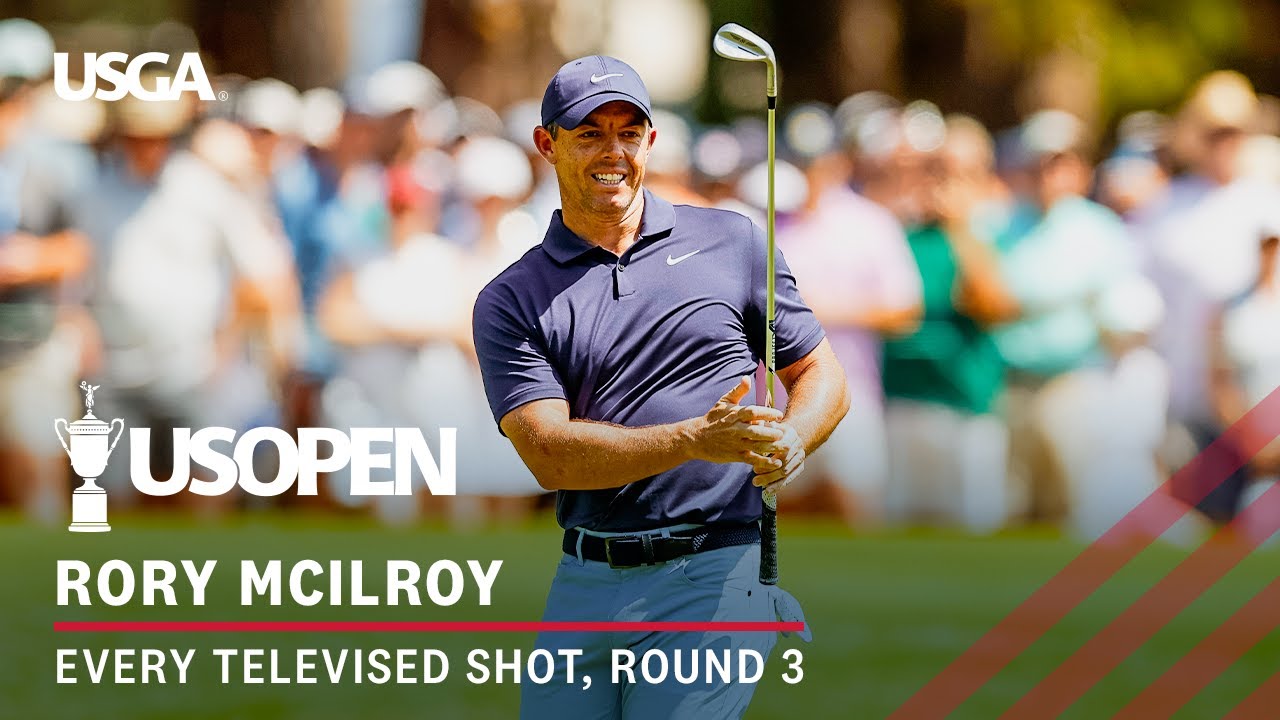 2024 U.S. Open Highlights: Rory McIlroy, Round 3 | Every Televised Shot