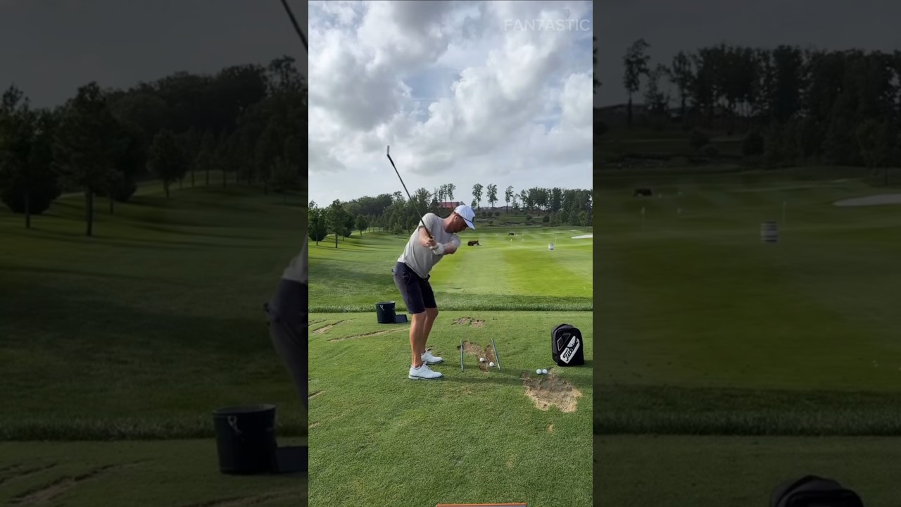 PGA Justin Thomas Iron Swing & Slow Motion Golf Lesson