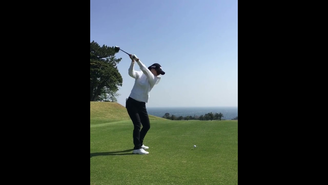 【ティーショット】キム ハヌル（Kim Ha-neul）スローモーションあり