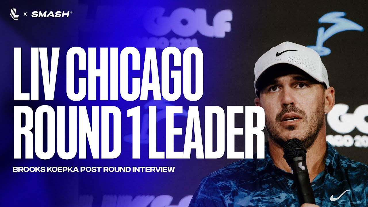 Brooks Koepka after playing the best Round in LIV History | LIV Golf Chicago 2024