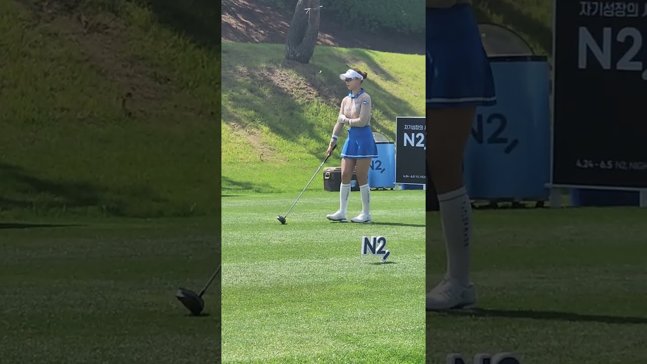 [KLPGA]프로 드라이버스윙 (유현주, 전우리)