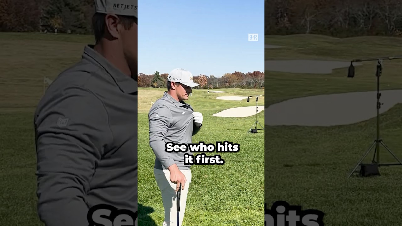 Brooks Koepka had to help Bryson DeChambeau out 😂 #shorts