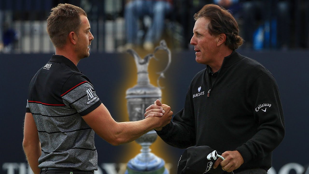 The Duel Between Mickelson and Stenson at Royal Troon.