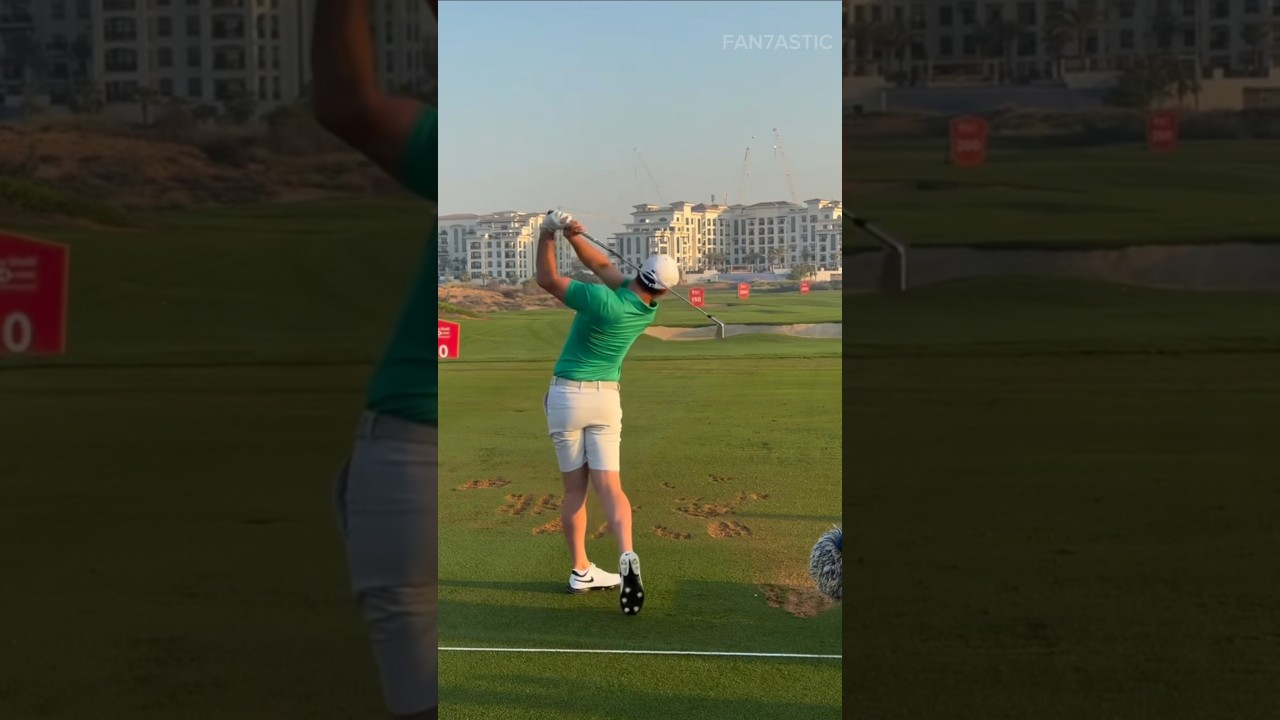 PGA Rory Mcilroy Iron Swing & Slow Motion Golf Lesson