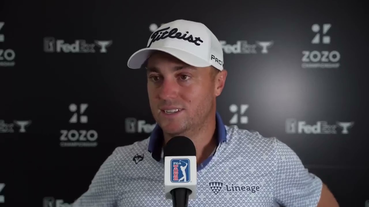 Justin Thomas Sunday Flash Interview 2024 ZOZO CHAMPIONSHIP © PGA Tour