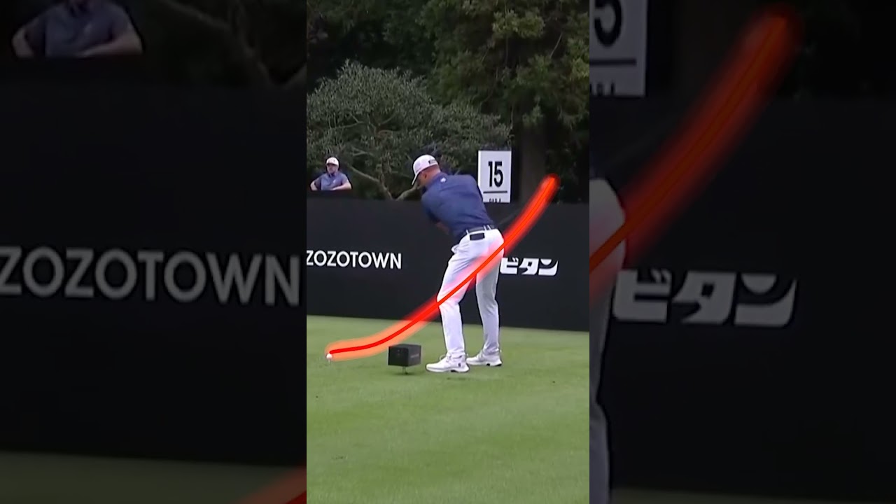 2024 Power Hitter Justin Thomas Awesome Swing Motion & Slow Motion