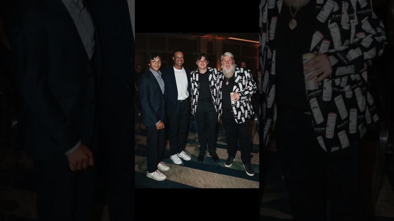 Who is dressed better: John Daly and his son or Tiger Woods and his son? #DressedToImpress #PGA