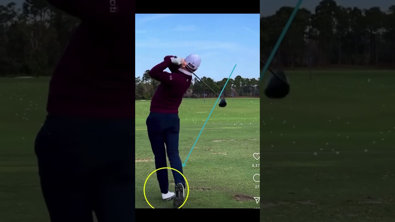 Justin Thomas Secret Left Heel Move